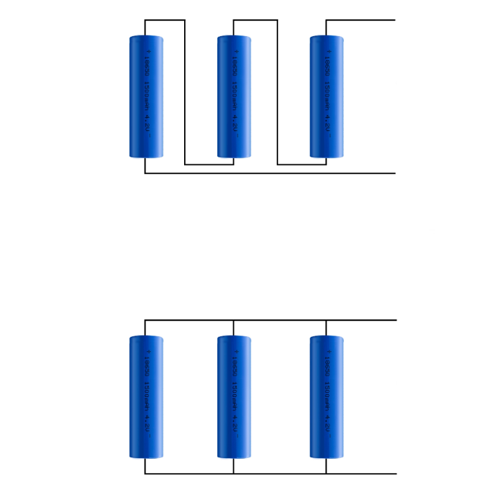 18650锂电池多节电池组合连接的方法